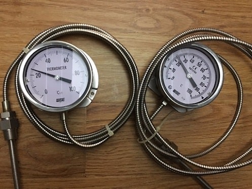 Đồng hồ đo nhiệt độ dạng dây nhập khẩu uy tín